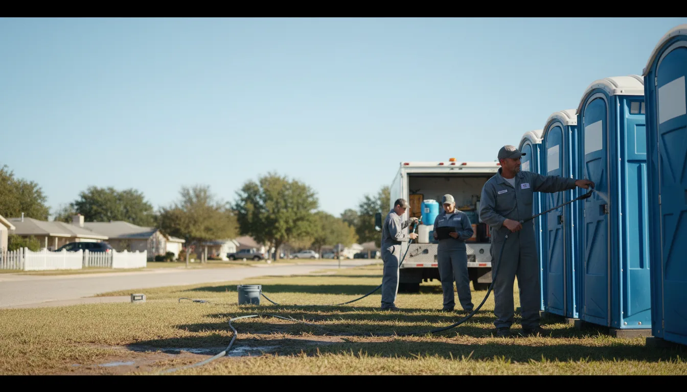 Long-Term Portable Toilet Rental in Kirkersville, OH near me